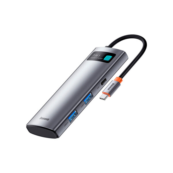 Baseus Hub Adaptador Metal Gleam Series 7 en 1